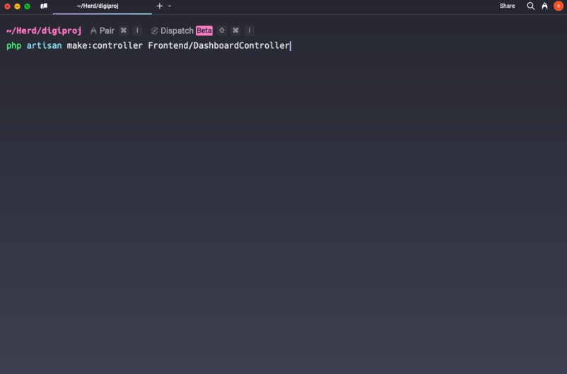 Laravel Artisan Command